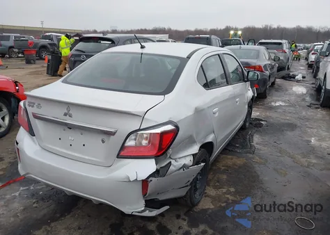 2023 Mitsubishi Mirage G4 Black Edition/Es/Le z USA, uszkodzony, nr VIN ML32FUFJ7PHF03668